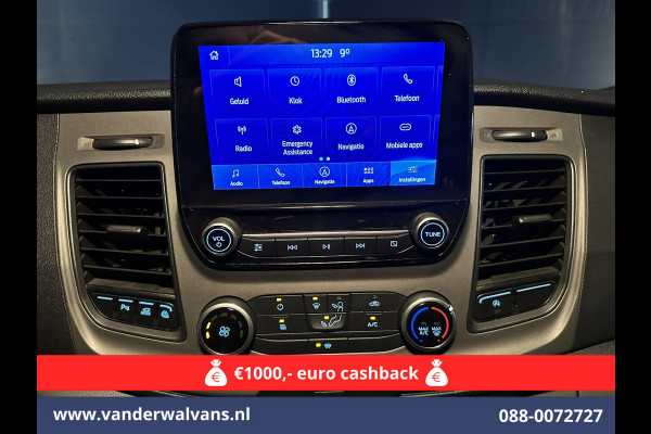 Ford Transit 2.0 TDCI 170pk L3H3 Euro6 Airco | Navigatie | 2500kg Trekhaak | Cruisecontrol Verwarmde voorruit, Parkeersensoren, Bijrijdersbank