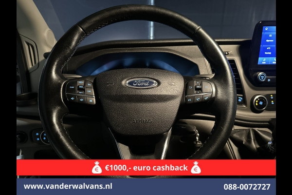 Ford Transit 2.0 TDCI 170pk L3H3 Euro6 Airco | Navigatie | 2500kg Trekhaak | Cruisecontrol Verwarmde voorruit, Parkeersensoren, Bijrijdersbank