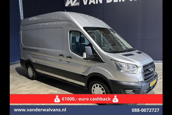 Ford Transit 2.0 TDCI 170pk L3H3 Euro6 Airco | Navigatie | 2500kg Trekhaak | Cruisecontrol Verwarmde voorruit, Parkeersensoren, Bijrijdersbank