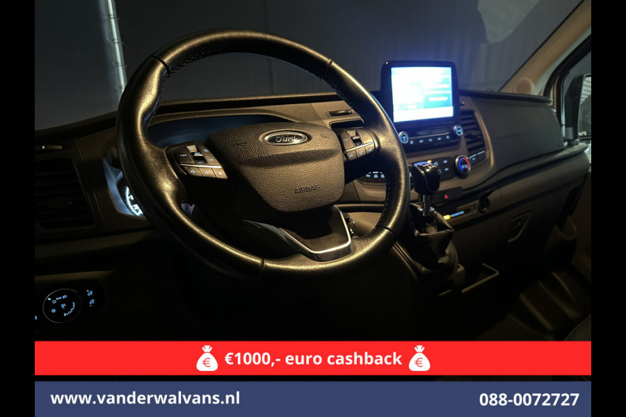 Ford Transit 2.0 TDCI 170pk L3H3 Euro6 Airco | Navigatie | 2500kg Trekhaak | Cruisecontrol Verwarmde voorruit, Parkeersensoren, Bijrijdersbank