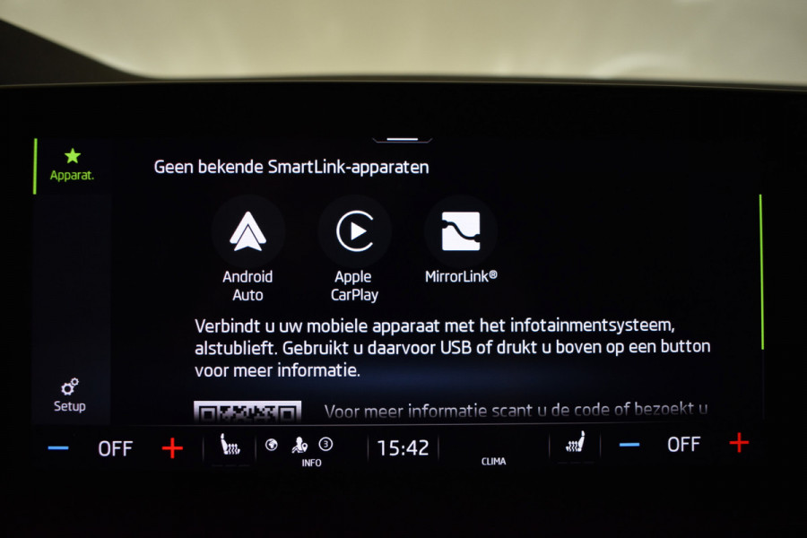 Škoda Octavia Combi TSI iV PHEV 204PK DSG HYBRID BUSINESS NAVI/CARPLAY/PDC STOELVERW