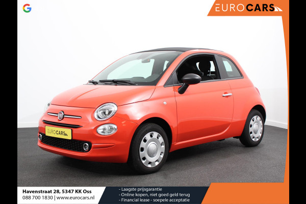 Fiat 500C 1.0 Hybrid Vita | Airco | Cruise control | Dab | Lederen stuur | Parkeer sensoren