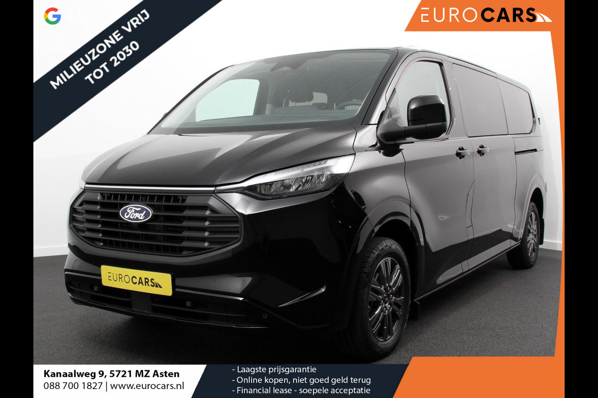 Ford Transit Custom 340 L2H1 Limited 65 kWh 8 persoons Cruise Control | Airco | Lichtmetalen Velgen | Extra getint glas