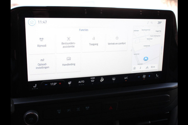 Ford Transit Custom 340 L2H1 Limited 65 kWh 8 persoons Cruise Control | Airco | Lichtmetalen Velgen | Extra getint glas