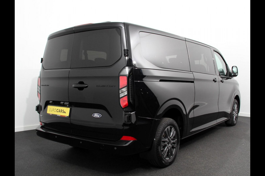 Ford Transit Custom 340 L2H1 Limited 65 kWh 8 persoons Cruise Control | Airco | Lichtmetalen Velgen | Extra getint glas