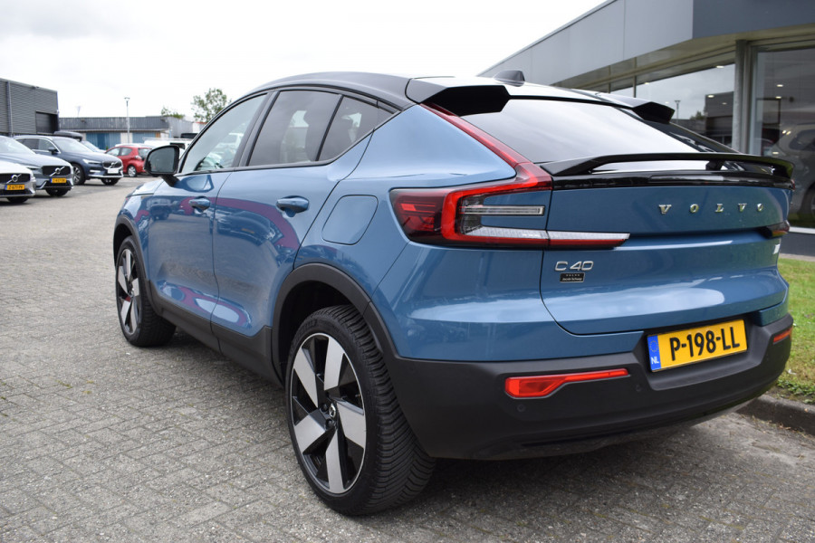 Volvo C40 Recharge 408PK Twin Intro Edition 78 kWh | 20" LMV | Trekhaak | Harman/Kardon | Getint glas | Panoramadak  | Elektrische Stoelen |