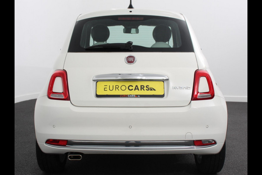 Fiat 500 1.0 Hybrid Dolcevita | Parkeersensor achter | Climate control | Radio | Panoramadak | Cruise control