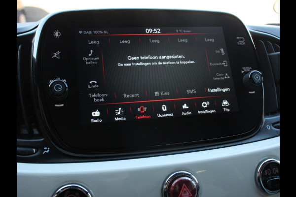 Fiat 500 1.0 Hybrid Dolcevita | Parkeersensor achter | Climate control | Radio | Panoramadak | Cruise control