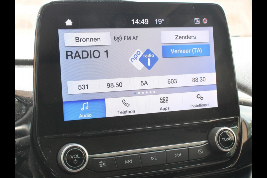 Ford Fiesta 1.0 EcoBoost Titanium | Navigatie | Apple Carplay/Android Auto | Climate Control | Stoelverwarming | Cruise Control | Lichtmetalen Velgen