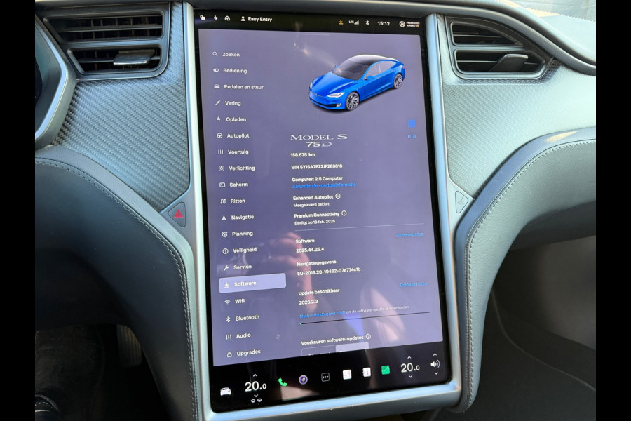 Tesla Model S 75D Base / SCHUIFDAK / LEDER / 2.5 AUTOPILOT