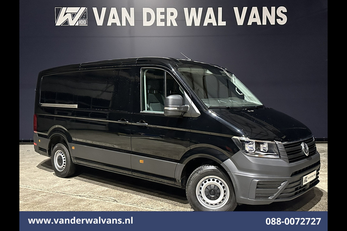 Volkswagen Crafter 2.0 TDI 140pk L3H2 L2H1 Euro6 Airco | Camera | Navigatie | Apple Carplay | Trekhaak Android Auto, Bijrijdersbank