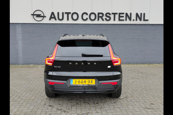 Volvo XC40 Recharge P8 AWD 408pk R-Design SOH 90% Adap.Cruise Navi Ecc Camera Apple Carplay Android Auto Pdc Stoelverwarming Lmv 19" Privacy Glas Google Maps DAB+ Origineel Nederlandse Auto Nieuwprijs  €59.825,-