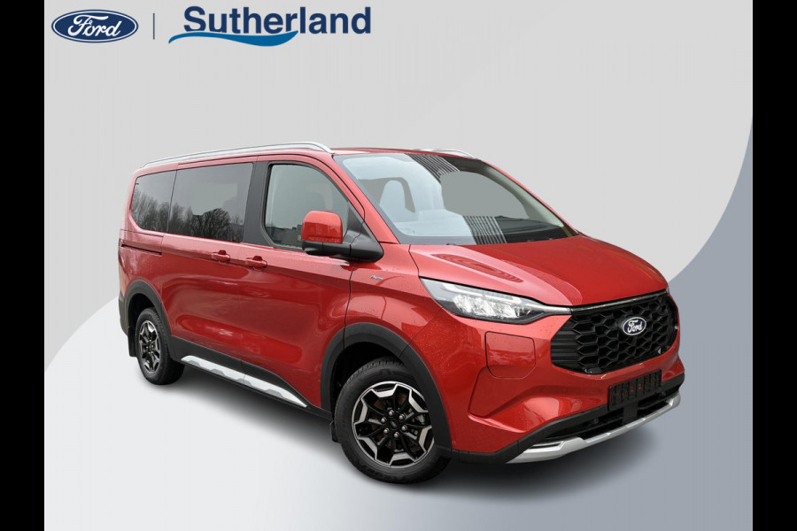 Ford Transit Custom Tourneo 340 2.5 PHEV L1H1 Active Zuid | 233pk | Driver Assistance Pack | Stuur en stoelverwarming | 8 persoons! INCL BTW/BPM | Verlengde Fabrieksgarantie tot 05-2029