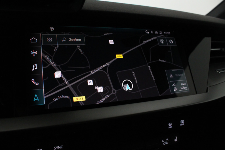 Audi A3 Sportback 35 TFSI S line edition > Full S line/Matrix-LED/Black-Optiek/19inch/Mythoszwart metallic