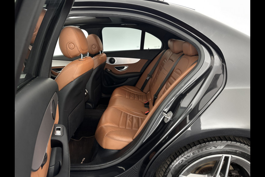 Mercedes-Benz C-Klasse 300 e Business Solution AMG Limited ( Plug-in ) (INCL.BTW) *PANO | LEATHER | MULTIBEAM-LED | DISTRONIC | DIGI-COCKPIT | HEATED-SPORTSEATS | TOP-VIEW | NAVI-FULLMAP | DAB+ | KEYLESS | TOWBAR | 18''ALU*