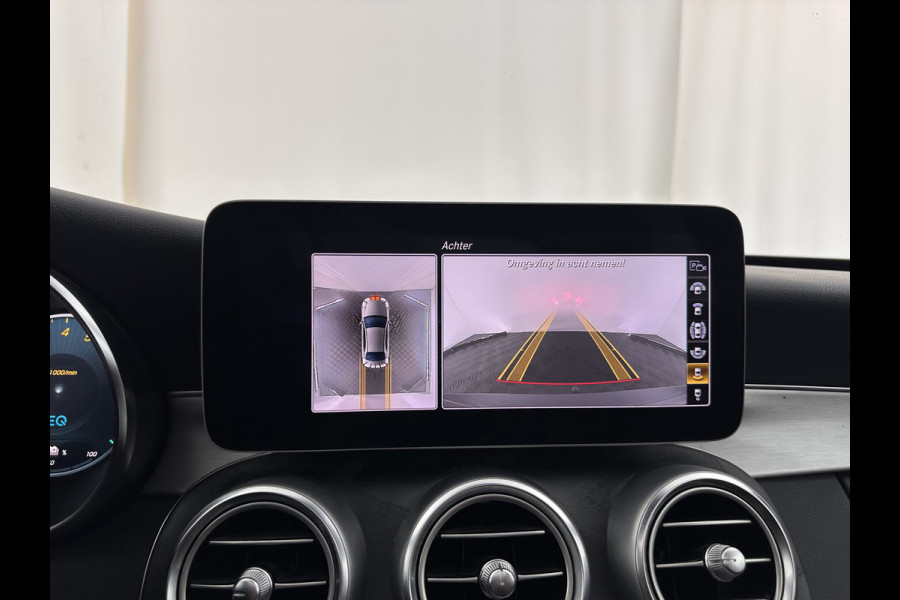 Mercedes-Benz C-Klasse 300 e Business Solution AMG Limited ( Plug-in ) (INCL.BTW) *PANO | LEATHER | MULTIBEAM-LED | DISTRONIC | DIGI-COCKPIT | HEATED-SPORTSEATS | TOP-VIEW | NAVI-FULLMAP | DAB+ | KEYLESS | TOWBAR | 18''ALU*