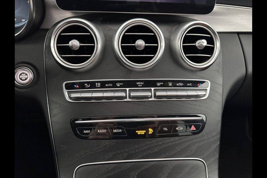 Mercedes-Benz C-Klasse 300 e Business Solution AMG Limited ( Plug-in ) (INCL.BTW) *PANO | LEATHER | MULTIBEAM-LED | DISTRONIC | DIGI-COCKPIT | HEATED-SPORTSEATS | TOP-VIEW | NAVI-FULLMAP | DAB+ | KEYLESS | TOWBAR | 18''ALU*