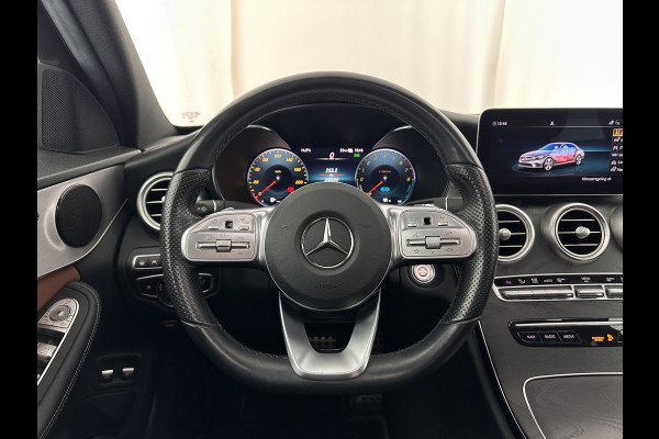 Mercedes-Benz C-Klasse 300 e Business Solution AMG Limited ( Plug-in ) (INCL.BTW) *PANO | LEATHER | MULTIBEAM-LED | DISTRONIC | DIGI-COCKPIT | HEATED-SPORTSEATS | TOP-VIEW | NAVI-FULLMAP | DAB+ | KEYLESS | TOWBAR | 18''ALU*