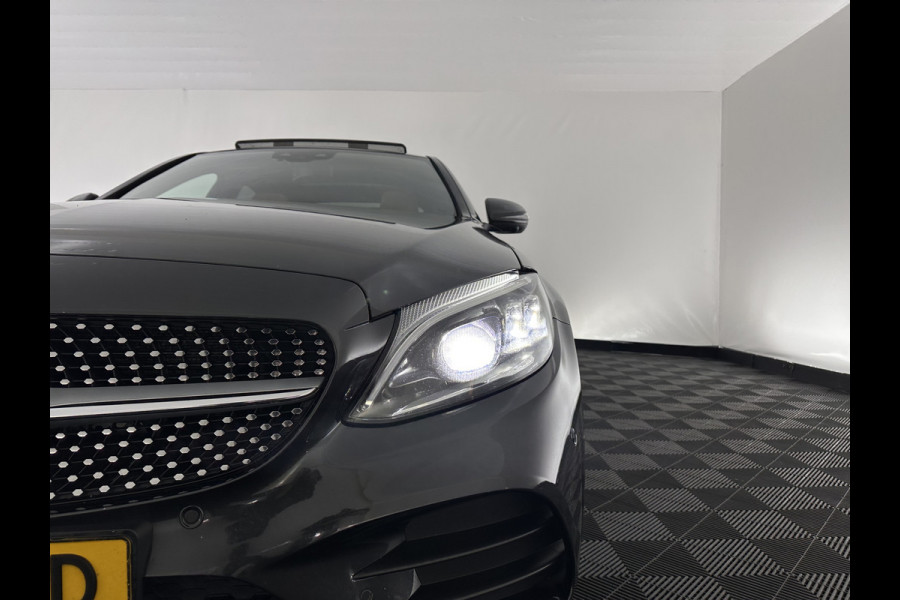 Mercedes-Benz C-Klasse 300 e Business Solution AMG Limited ( Plug-in ) (INCL.BTW) *PANO | LEATHER | MULTIBEAM-LED | DISTRONIC | DIGI-COCKPIT | HEATED-SPORTSEATS | TOP-VIEW | NAVI-FULLMAP | DAB+ | KEYLESS | TOWBAR | 18''ALU*