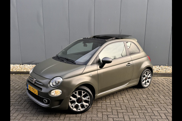Fiat 500 TwinAir Turbo Sport | Schuifdak | Automaat | Verde military