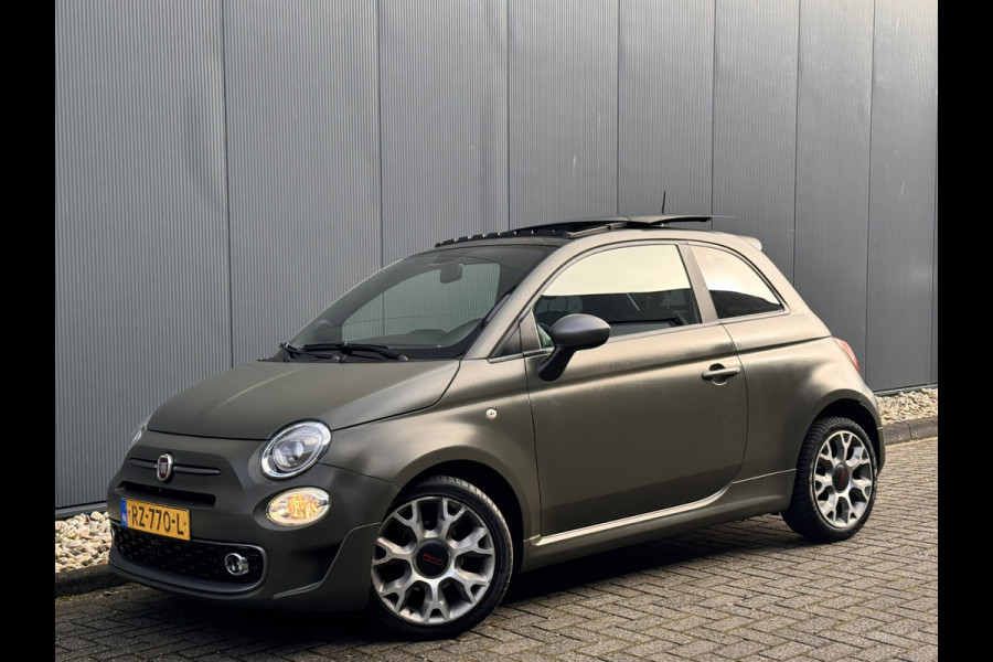 Fiat 500 TwinAir Turbo Sport | Schuifdak | Automaat | Verde military