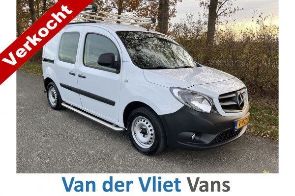 Mercedes-Benz Citan 108 CDI E6 3p Lease €178p/m, Airco, Trekhaak, Inrichting, Imperiaal, Onderhoudshistorie aanwezig