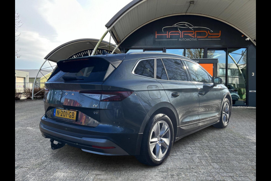 Škoda ENYAQ iV 80 SOH 93% Trekhaak Warmtepomp 1e Eig NL-Auto Rijklaarprijs!