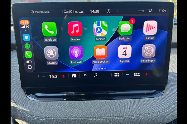 Škoda ENYAQ iV 80 SOH 93% Trekhaak Warmtepomp 1e Eig NL-Auto Rijklaarprijs!