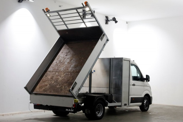 MAN TGE 5.180 2.0 177pk E6 L2H1 Kipper Dubbel Lucht Trekhaak 3500kg 06-2018