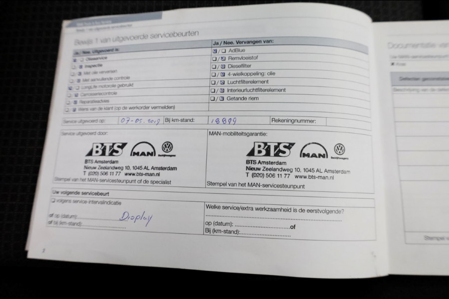 MAN TGE 5.180 2.0 177pk E6 L2H1 Kipper Dubbel Lucht Trekhaak 3500kg 06-2018