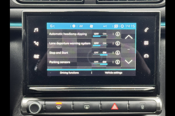 Citroën C3 1.2 PureTech Shine | Stoelverwarming | Armsteun | Camera | MEER FOTO'S VOLGEN! Apple/Android CarPlay