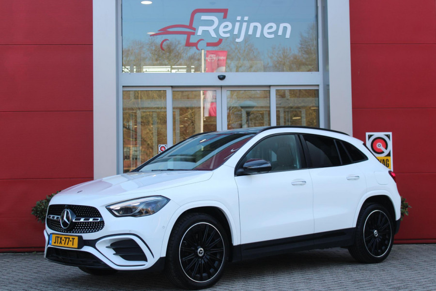 Mercedes-Benz GLA 250 e AMG LINE "NIEUW MODEL!" | PANORAMISCH SCHUIF/KANTEL DAK | SFEER VERLICHTING | ELEKTRISCH BEDIENBARE VOORSTOELEN MET GEHEUGENFUNCTIE EN "ZITKINEMATICA" | DRAADLOZE APPLE CARPLAY/ANDROID AUTO | NIGHT PAKKET: DAKRELING ZWART, ZIJRUITEN EN ACHTERRUITEN ZWART, LICHTMETALEN VELGEN 20" ZWART | HEAD UP DISPLAY | REALITY-NAVIGATIE  | 360° CAMERA | MULTI BEAM LED KOPLAMPEN | DODEHOEK DETECTIE | ADAPTIVE CRUISE CONTROL | KEYLESS GO | ELEKTRISCH BEDIENBARE ACHTERKLEP | DRAADLOZE TELEFOONLADER | SURROUND BURMESTER AUDIO | WINTERPAKKET: STUUR/STOEL VERWARMING |