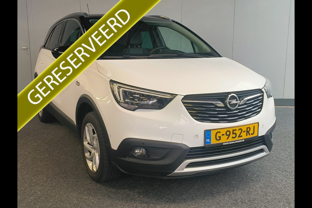 Opel Crossland X 1.2 Turbo Innovation AUTOMAAT uit 2019 Rijklaar + 12 maanden Bovag-garantie Henk Jongen Auto's in Helmond,  al 50 jaar service zoals 't hoort!