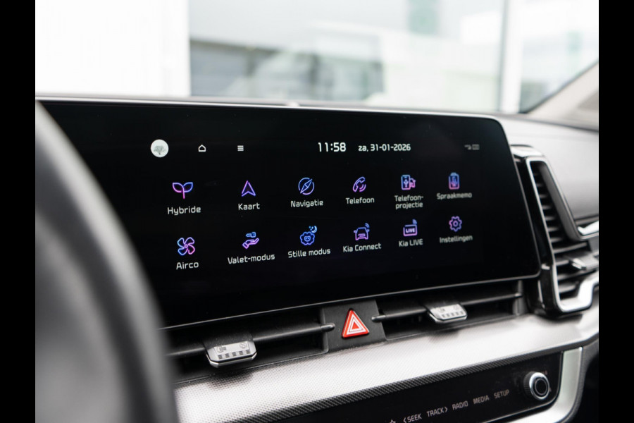Kia Sportage 1.6 T-GDi Hybrid DynamicPlusLine | BLACK PACK | Navigatie | Stoel en stuurverwarming |