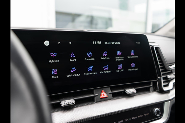 Kia Sportage 1.6 T-GDi Hybrid DynamicPlusLine | BLACK PACK | Navigatie | Stoel en stuurverwarming |