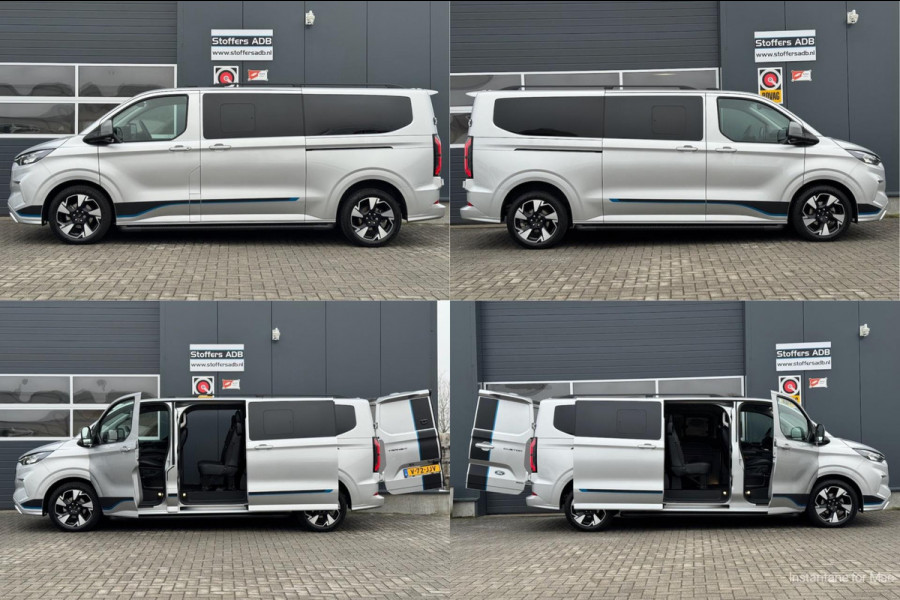 Ford Transit Custom 2.0 TDCI L2H1 Sport DC AWD 170pk | 2029 GARANTIE | Elek. Trekhaak 2500KG | Raptor | Digi Spiegel | 2x Schuif