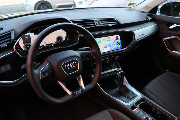 Audi Q3 35 TFSI Pro Line | Panoramadak | ACC | Side Assist | Lane Assist | Stoelverwarming | Camera | CarPlay | Keyless Go | Virtual Cockpit | F1 Flippers | Inc BTW | Nieuwe APK