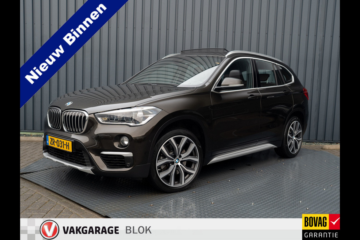 BMW X1 sDrive20i High Executive | Trekhaak afnb. | Panodak | Head Up | Camera | Elk. A-klep | Leder | Prijs Rijklaar!!