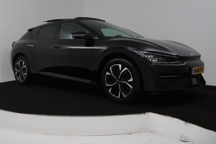 Kia Ev6 GT-Line 77.4 kWh 100% SOH (PANORAMADAK, STOELVERWARMING/KOELING, STUURVERWARMING, CAMERA, ELEKTR STOELEN, SFEERVERLICHTING