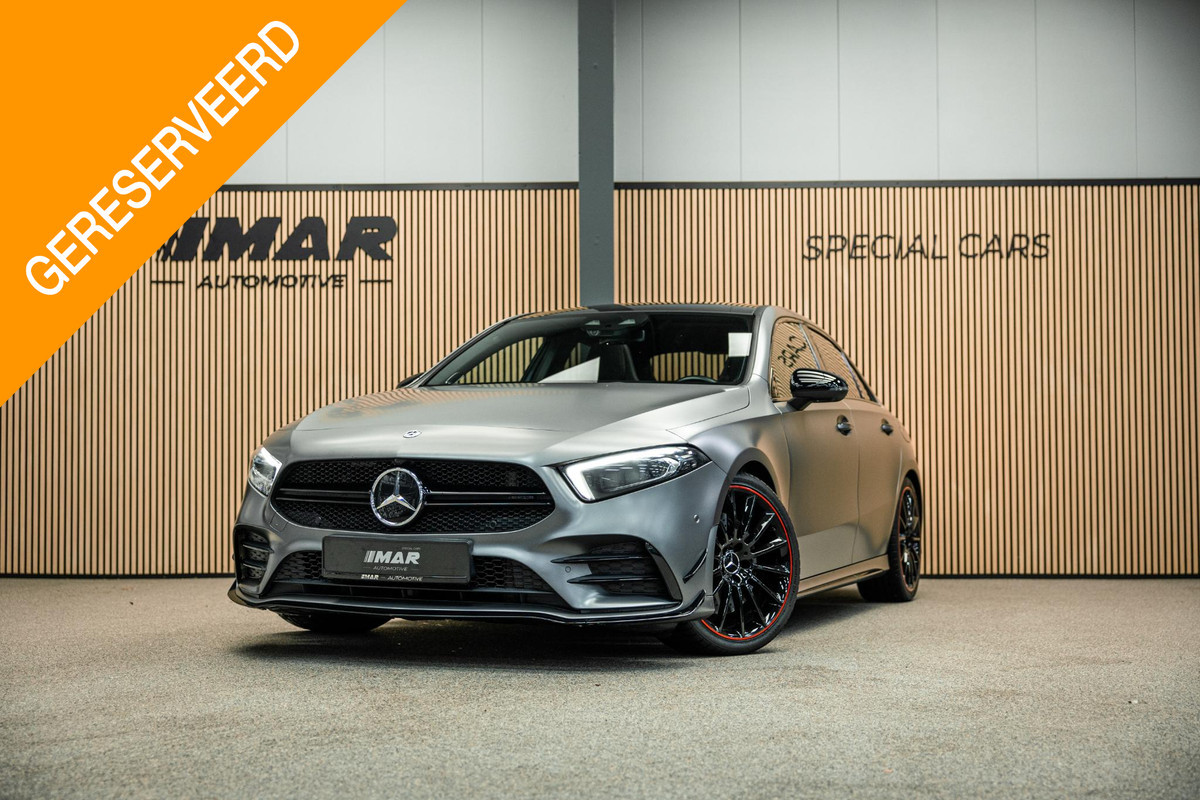 Mercedes-Benz A-Klasse A35 AMG 4MATIC Premium Plus | Sportstoelen | Head-Up | Burmester | Stoelverwarming |