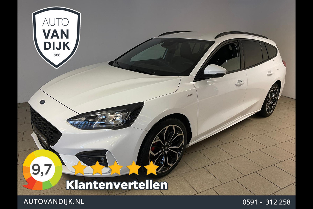 Ford FOCUS Wagon 1.0 EcoBoost Hybrid ST Line X Business CLIMA NAVI CRUISE BLUETOOTH APPLE CARPLAY 18 INCH VELGEN PRIVACYGLAS