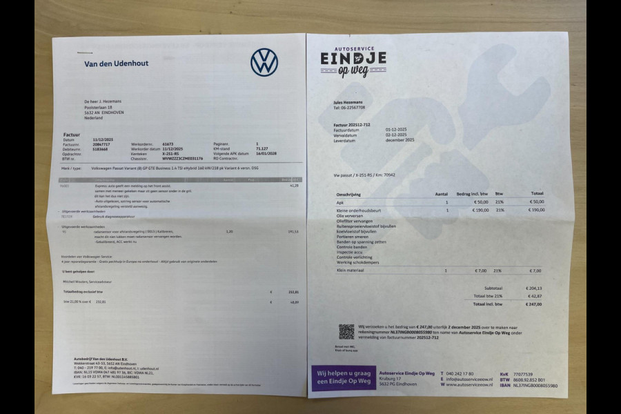 Volkswagen Passat Variant 1.4 TSI PHEV GTE Business|ACC|CARPLAY|CAMERA|CLIMATE+CRUISE|STOELVERW|ELEK.INTERIEUR|NAVIGA|LANE-ASSIST|