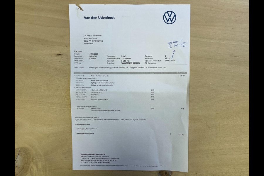 Volkswagen Passat Variant 1.4 TSI PHEV GTE Business|ACC|CARPLAY|CAMERA|CLIMATE+CRUISE|STOELVERW|ELEK.INTERIEUR|NAVIGA|LANE-ASSIST|