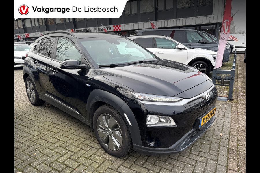 Hyundai Kona EV Fashion 64 kWh,soh 100%,navi,camera,headup,krell audio,apple carplay,boeken