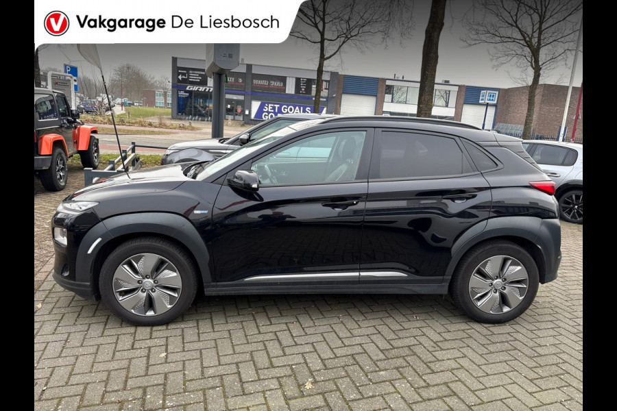 Hyundai Kona EV Fashion 64 kWh,soh 100%,navi,camera,headup,krell audio,apple carplay,boeken