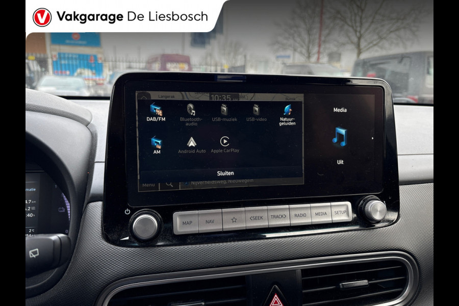 Hyundai Kona EV Fashion 64 kWh,soh 100%,navi,camera,headup,krell audio,apple carplay,boeken