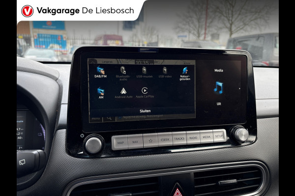 Hyundai Kona EV Fashion 64 kWh,soh 100%,navi,camera,headup,krell audio,apple carplay,boeken