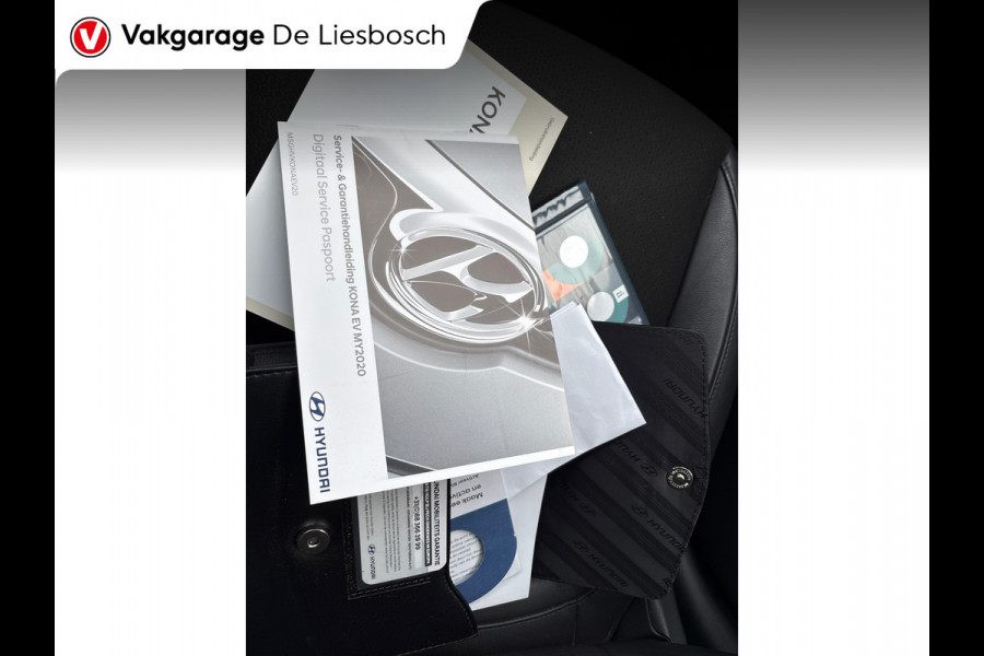 Hyundai Kona EV Fashion 64 kWh,soh 100%,navi,camera,headup,krell audio,apple carplay,boeken