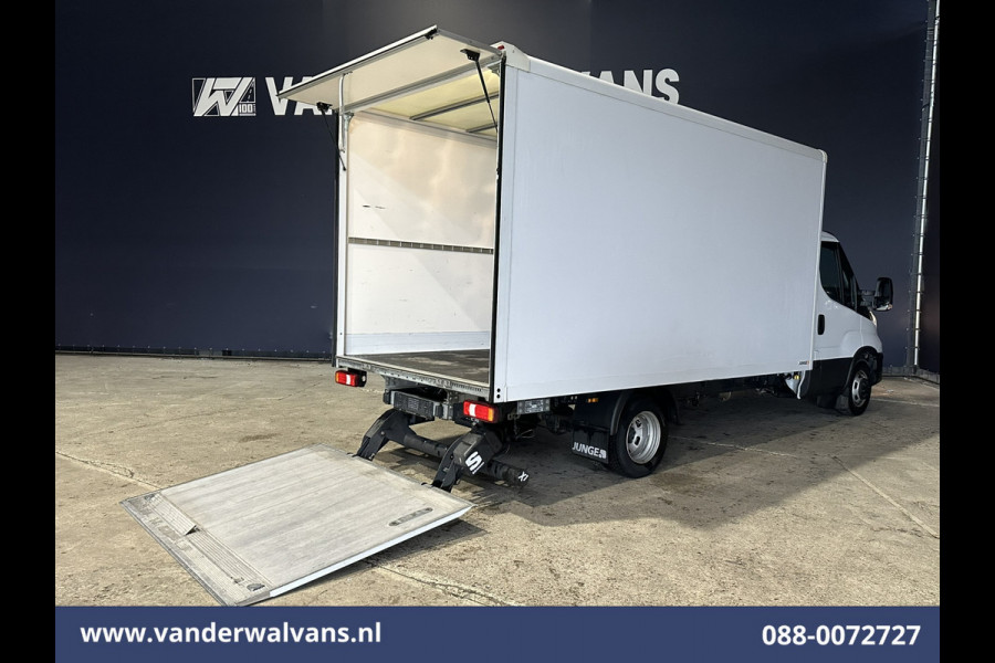 Iveco Daily 35C16H 157pk Dubbel Lucht Bakwagen Laadklep Euro6 Airco | Bijrijdersbank