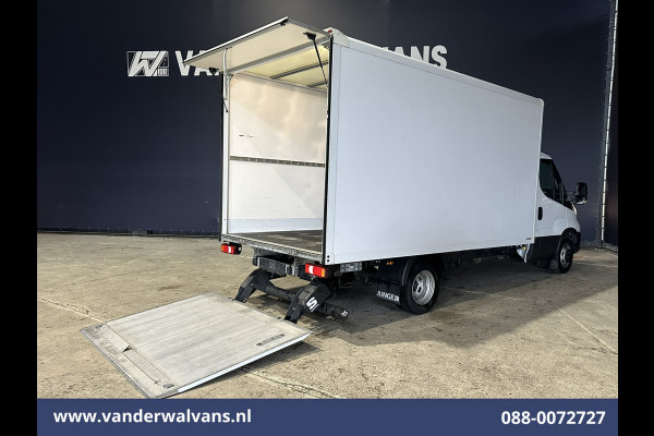 Iveco Daily 35C16H 157pk Dubbel Lucht Bakwagen Laadklep Euro6 Airco | Bijrijdersbank